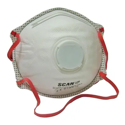 Scan DTC3C-FD-10 Moulded Disposable Valved Masks Ffp3 (Pack 10)