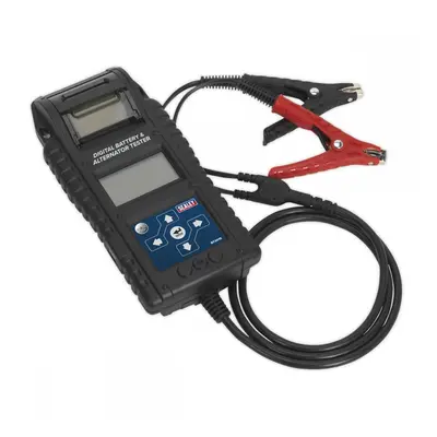 Sealey BT2015 Digital Start/Stop Battery & Alternator Tester With Printer 6/12/24V