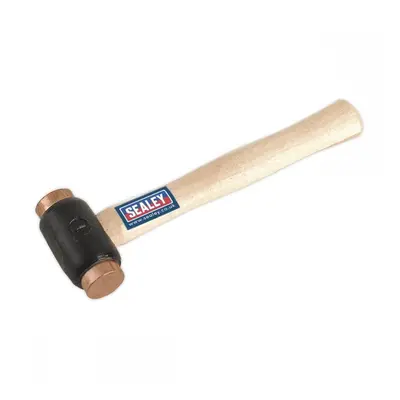 Sealey CFH02 Copper Faced Hammer 1.75Lb Hickory Shaft