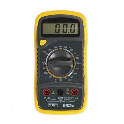 Sealey MM20 Digital Multimeter 8-Function With Thermocouple