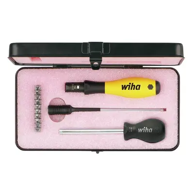 Wiha 43898 Torquevario®-S Esd Screwdriver Set 14 Piece (Inc. Case)