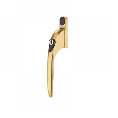 Yale Locks P-YWHLCK40N-PB Pvcu Window Handle Polished Brass Finish