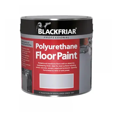 Blackfriar BF2000001D1 Professional Polyurethane Floor Paint Tile Red 1 Litre