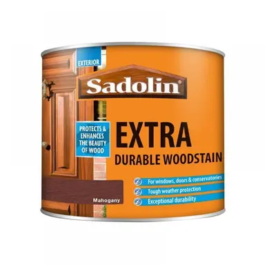 Sadolin 5028565 Extra Durable Woodstain Mahogany 500Ml