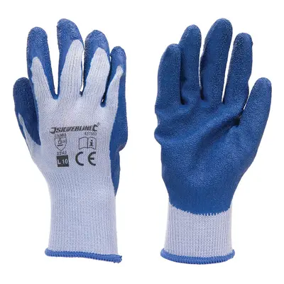 Silverline 427550 Latex Builders Gloves L 9 Each 1