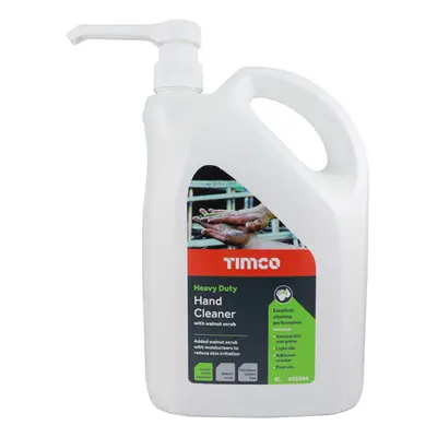 Timco 432044 Heavy Duty Hand Cleaner With Pump 4L Pump Bottle 1