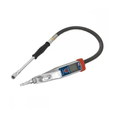 Sealey SA374 Digital Tyre Inflator 0.5M Hose With Twin Push-On Connector