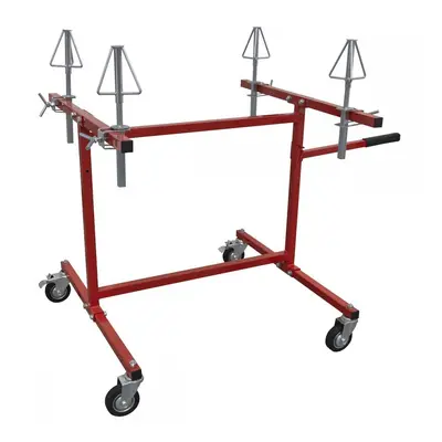 Sealey MK74 Alloy Wheel Repair/Painting Stand - 4-Wheel Capacity