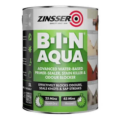 Zinsser ZN7440001A1 B-I-N® Aqua 5 Litre