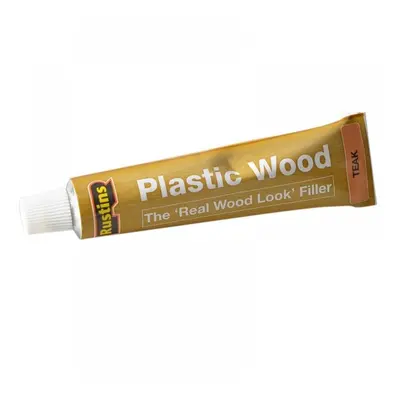 Rustins PWTETU Plastic Wood Tube Teak 20G