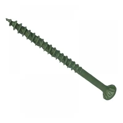 Forgefix FFDS5100GT Forgefast Torx® Compatible Decking Screws Csk Green 5.0X100 T25 Tub 300