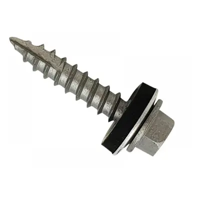 Forgefix TFHW16GP6345 Techfast Metal Roofing To Timber Hex Screw T17 Gash Point 6.3 X 45Mm Box 1