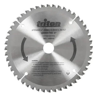 Triton 819898 Plunge Track Saw Blade 48T Tts48Tcg Blade 48T Each 1