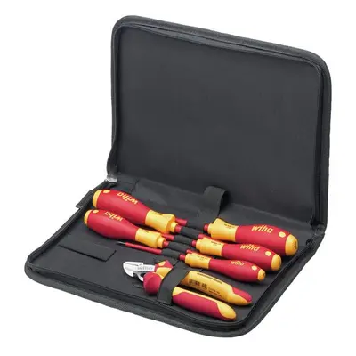 Wiha 33969 Electrician Tool Set 6 Piece