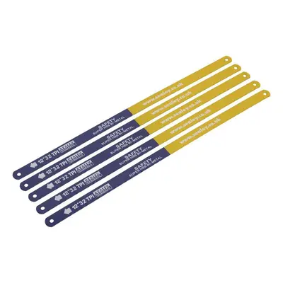 Sealey HSB0532 Hacksaw Blade 300Mm Hss Bi-Metal 32Tpi Pack Of 5