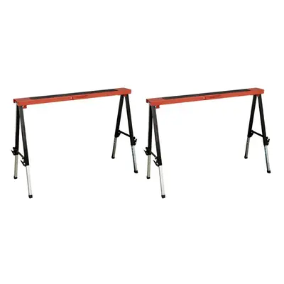 Sealey FTAL12 Fold Down Trestle With Adjustable Legs - Pair