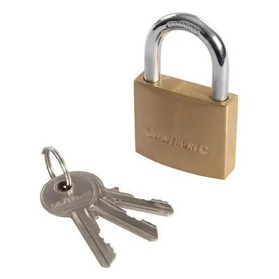 Silverline MSS03 Brass Padlock 40Mm Each 1