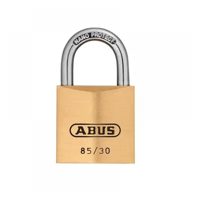 Abus Mechanical 35432 85/30Mm Brass Padlock Carded