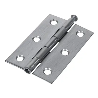 Timco 434006 Butt Hinge - Loose Pin (1840) - Satin Chrome 75 X 50