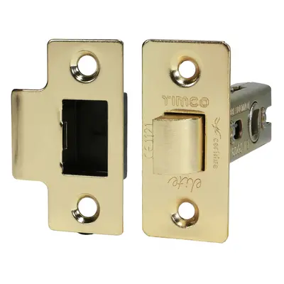 Timco 675303 Tubular Latch - Electro Brass 67Mm Plain Bag 1