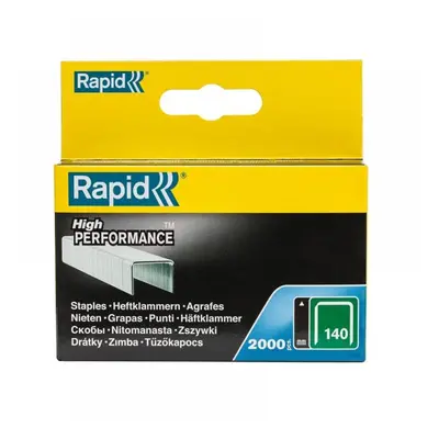 Rapid 11905731 140/6 6Mm Galvanised Staples (Box 2000)