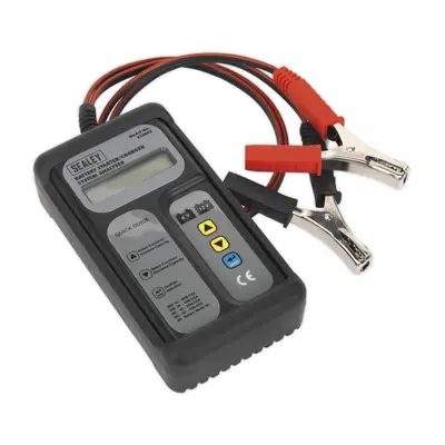 Sealey BT2002 Digital Battery & Alternator Tester 6-12V Battery 6 12 24V Alternator