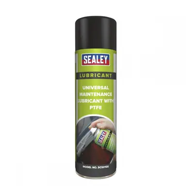 Sealey SCS010S Universal Maintenance Lubricant With Ptfe 500Ml