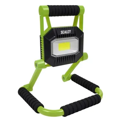 Sealey LEDFL10W Rechargeable Portable Fold Flat Floodlight 10W Cob Led Lithium-Ion