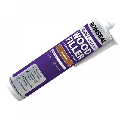 Ronseal 33367 Multipurpose Wood Filler Cartridge Medium 310Ml