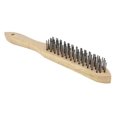 Sip 04174 4-Row Mild Steel Wire Brush