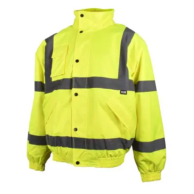 Scan UC804 Hi-Vis Yellow Bomber Jacket - L (44In)