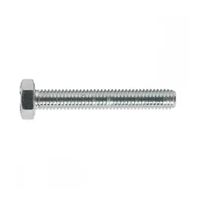 Sealey SS640 Ht Setscrew M6 X 40Mm 8.8 Zinc Pack Of 50