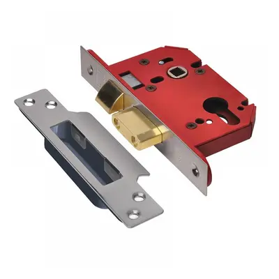 Union JL22EUS-SS-3.0 Strongbolt 22Eu Eus-Ss-3.0 Euro Sashlock Stainless Steel 81Mm 3In