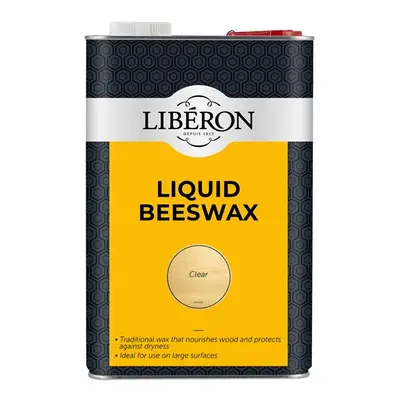 Liberon 126817 Liquid Beeswax Clear 5 Litre