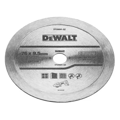 Dewalt DT20591-QZ Dt20591 Diamond Tile Blade 76Mm