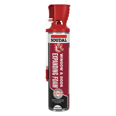 Soudal Window & Door Expanding Foam - Genius Gun® Max Champagne 600Ml canister 12