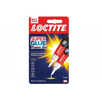 Loctite 2633679 Super Glue Power Gel Tube 2 X 3G