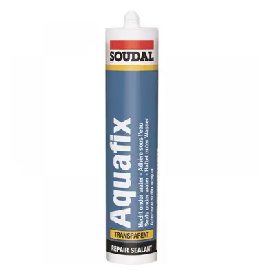 Soudal Aquafix - All Weather Sealant Clear 300Ml cartridge 24