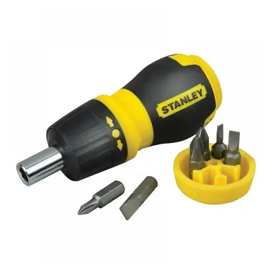 Stanley® 0-66-358 Multibit Ratchet Stubby & Bits