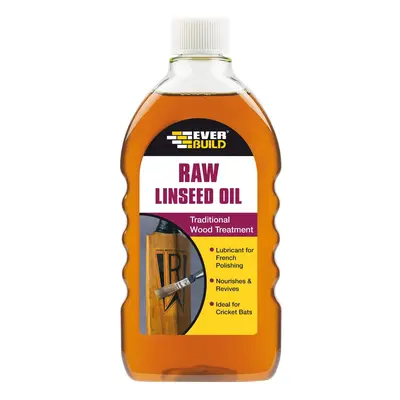 Everbuild Raw Linseed Oil 500Ml