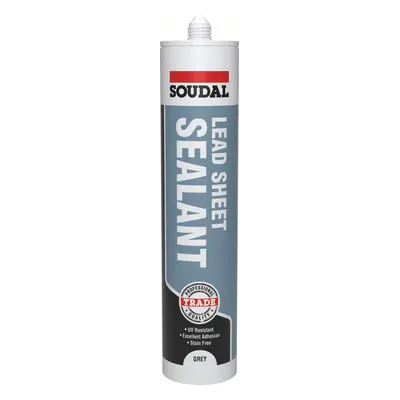 Soudal Lead Sheet Sealant Grey 290Ml cartridge 10