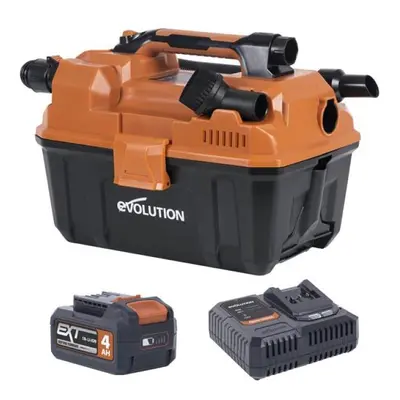 Evolution 099-0001A R11Vac-Li Ext Wet & Dry Vacuum Cleaner 18V 1 X 4.0Ah Li-Ion