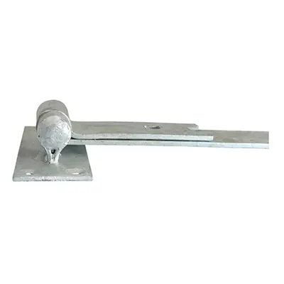 Timco HBS450G Pair Of Straight Band & Hook On Plates - Hot Dipped Galvanised 450Mm