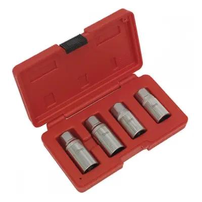 Sealey AK723 Stud Extractor Set 4Pc 1/2inSq Drive Metric