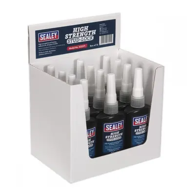 Sealey SCS271 Stud Lock High Strength 50Ml Pack Of 12