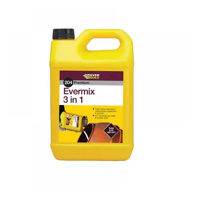 Everbuild Sika 488855 204 Evermix 3-In-1 5 Litre