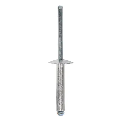 Timco 748264 Rivets - Flange Head - Aluminium 4.8 X 25 Box 250