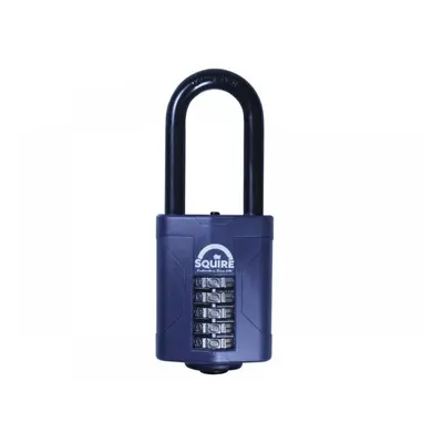 Squire CP60/2.5 Cp60/2.5 Combination Padlock 5-Wheel 60Mm Extra Long Shackle 63Mm