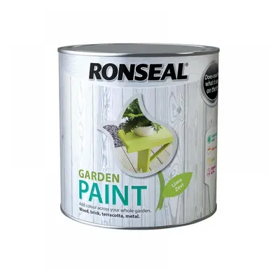 Ronseal 38512 Garden Paint Lime Zest 2.5 Litre