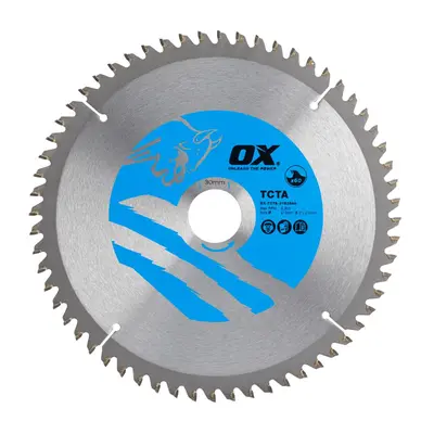 Ox Tools OX-TCTA-2103060 Ox Alu/Plastic/Laminate Cutting Circular Saw Blade 210/30Mm 60 Teeth Tc